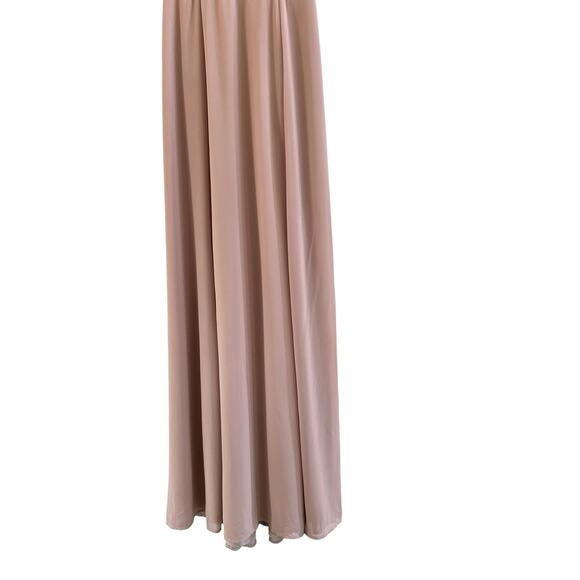 Show Me Your Mumu Jenn Beige V-Neck Sleeveless Maxi Dress size Medium #9061 - Picture 11 of 16